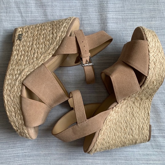 Michael Kors Espadrille Wedge Sandals - Picture 3 of 9
